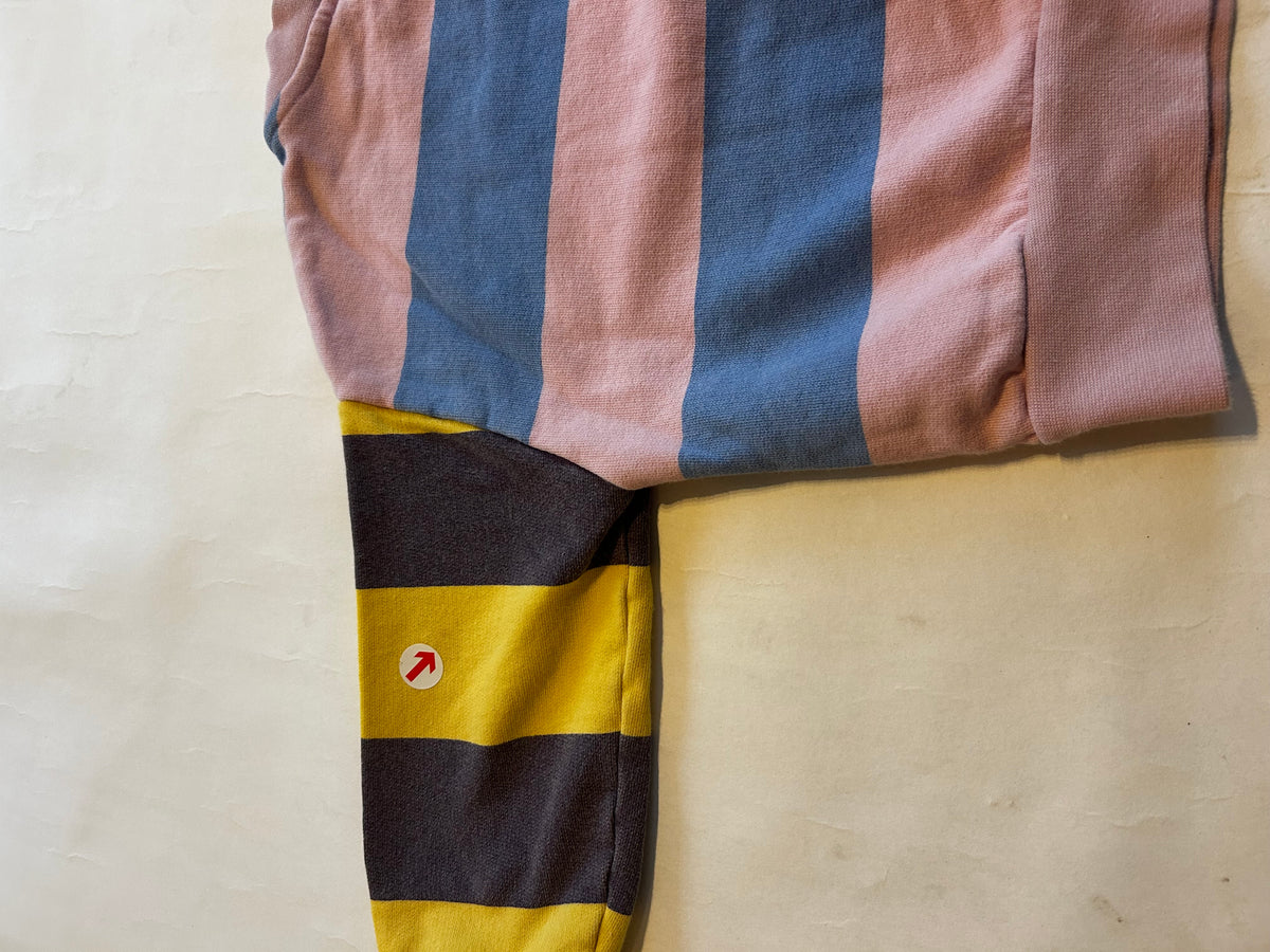 Wynken Candy pink stripe sweatshirt