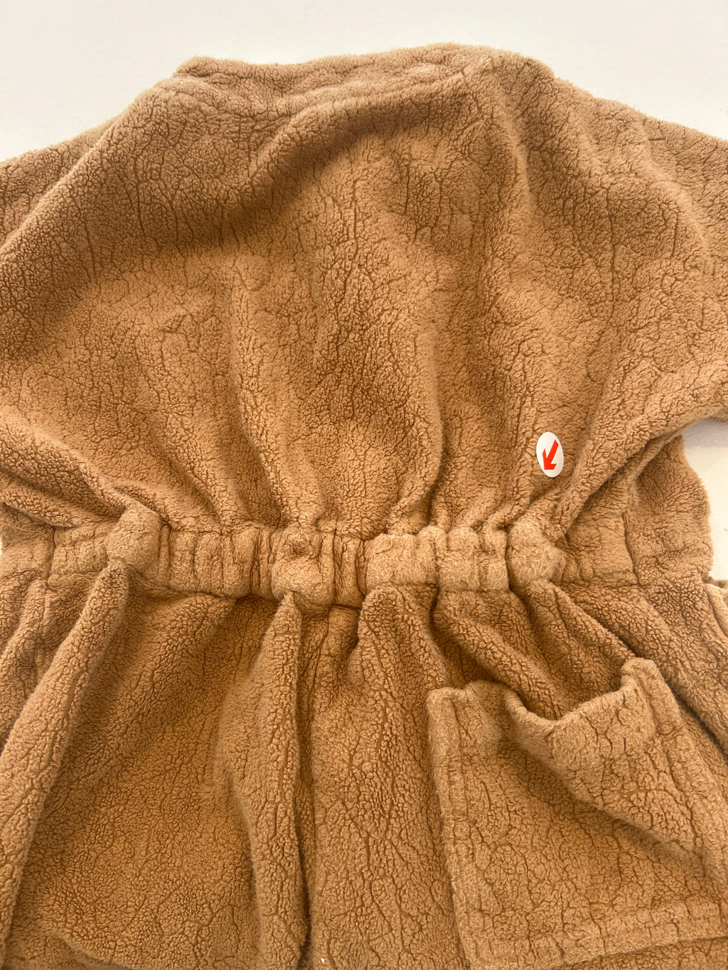 Studio Koter Rae beige teddy rounded boiIlersuit
