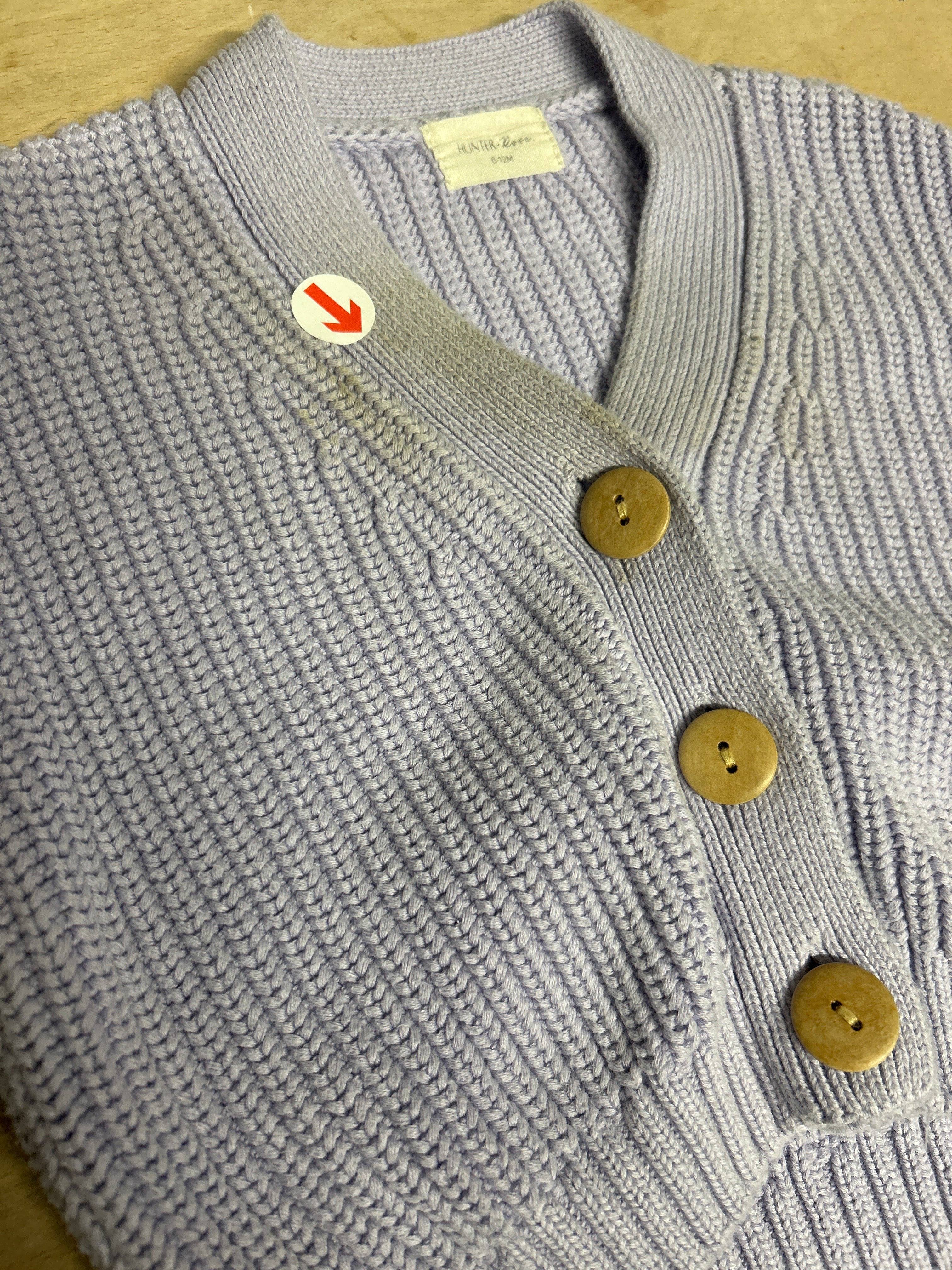 Hunter + Rose Lilac avery cardigan