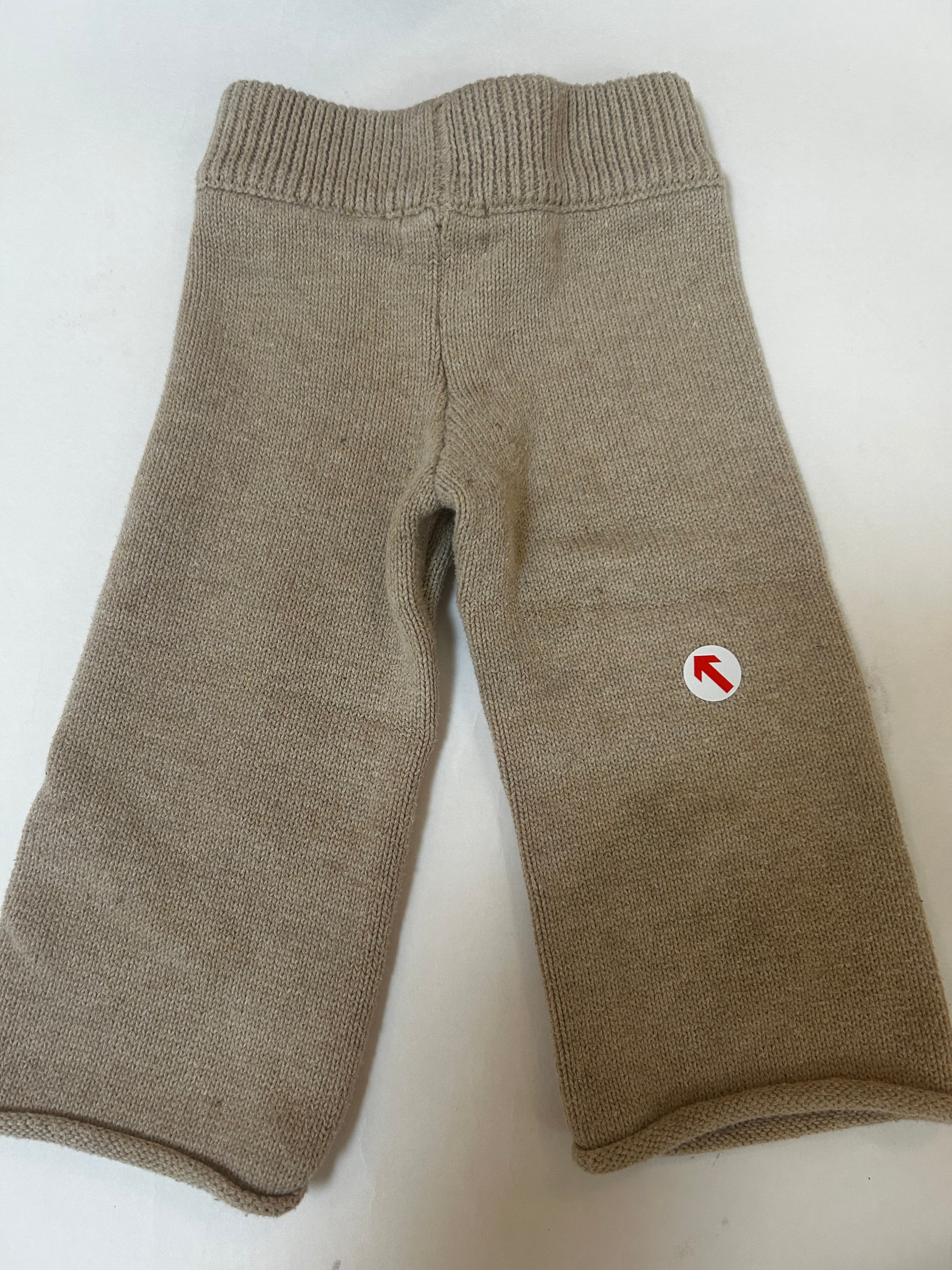 hunter + rose Sand knitted trousers