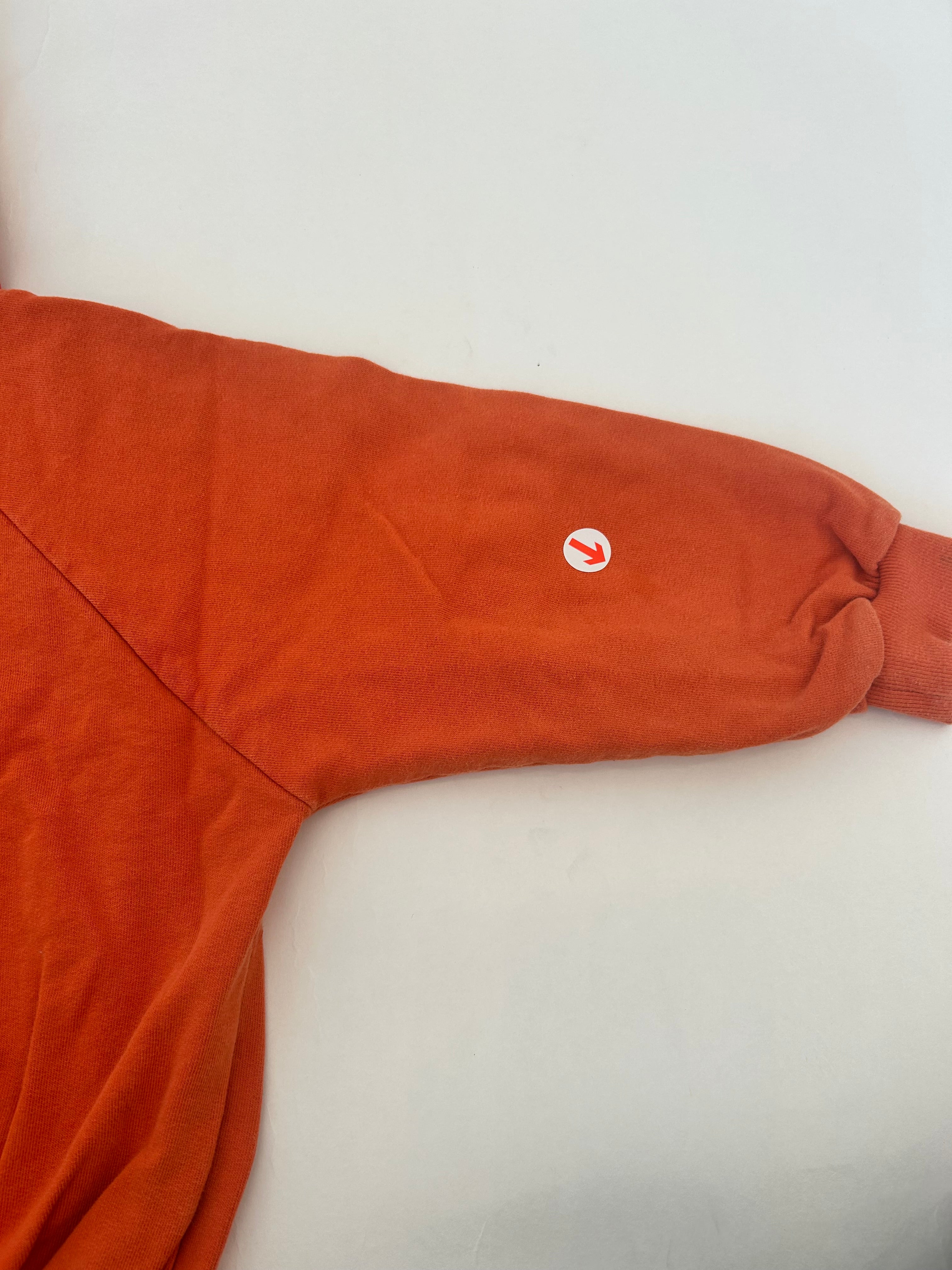 Bobo Choses Rust zipped hoodie