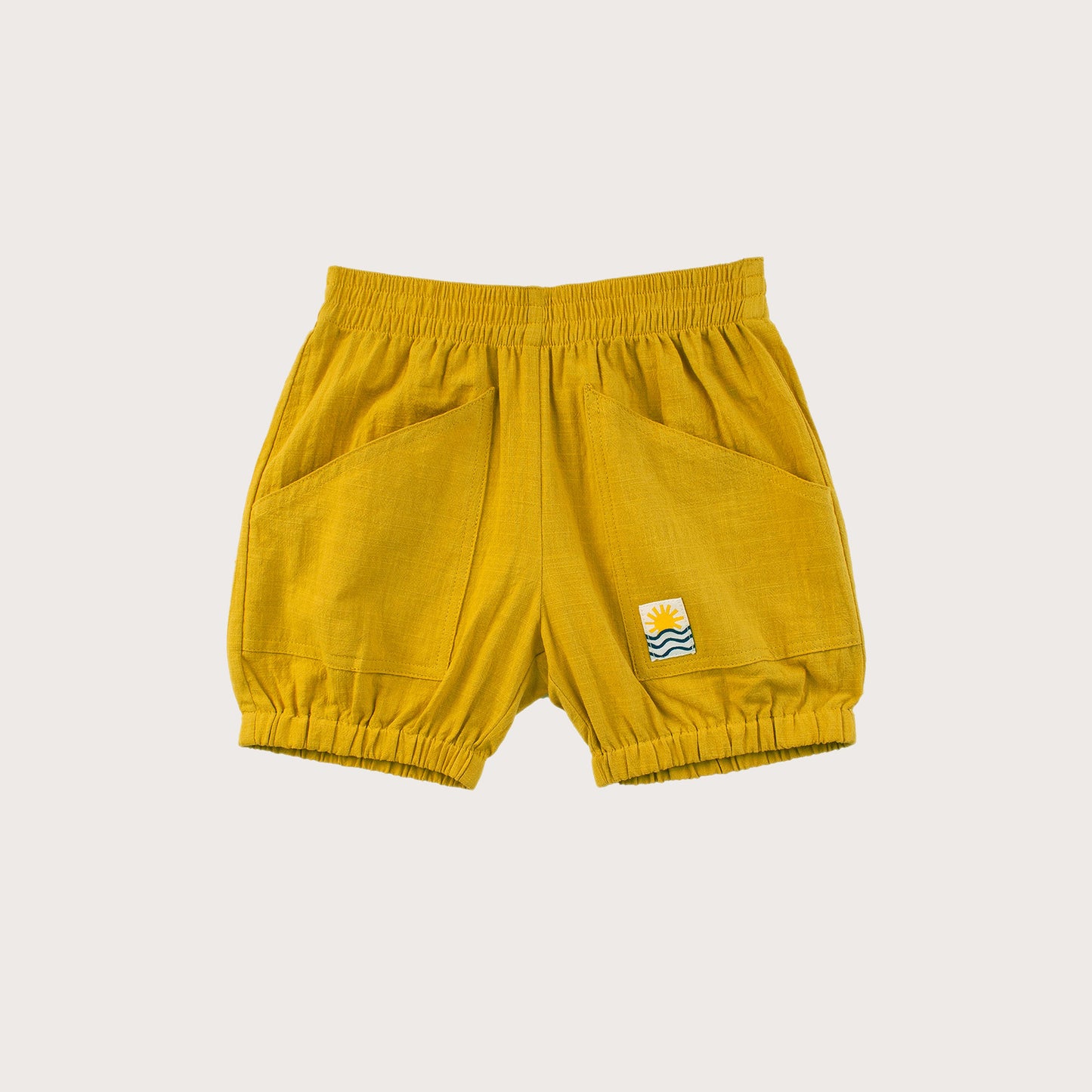 LF Markey Yellow cotton shorts