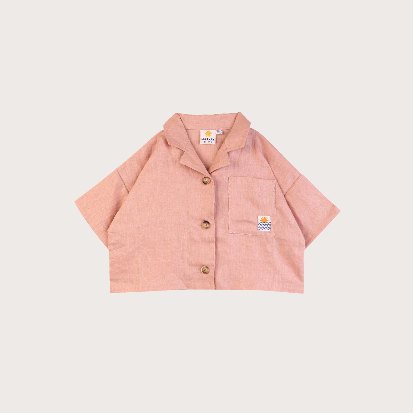 L F Markey pink oversized shirt