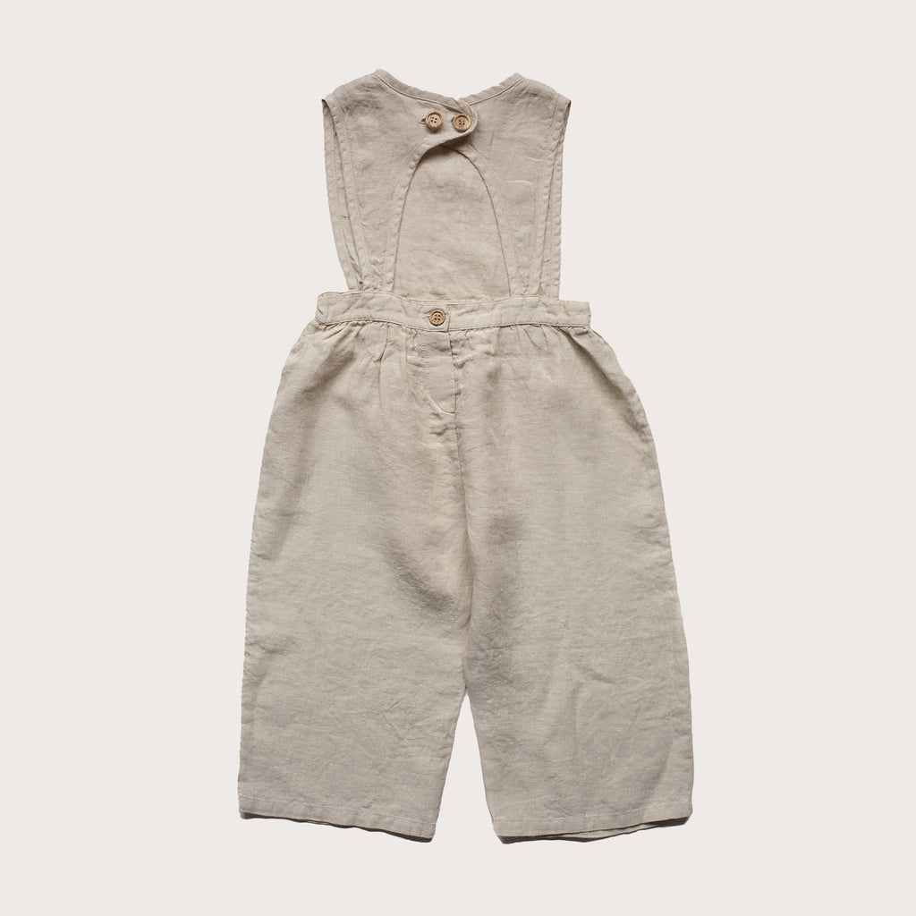 The Simple Folk Lightweight beige Linen jumpsuit