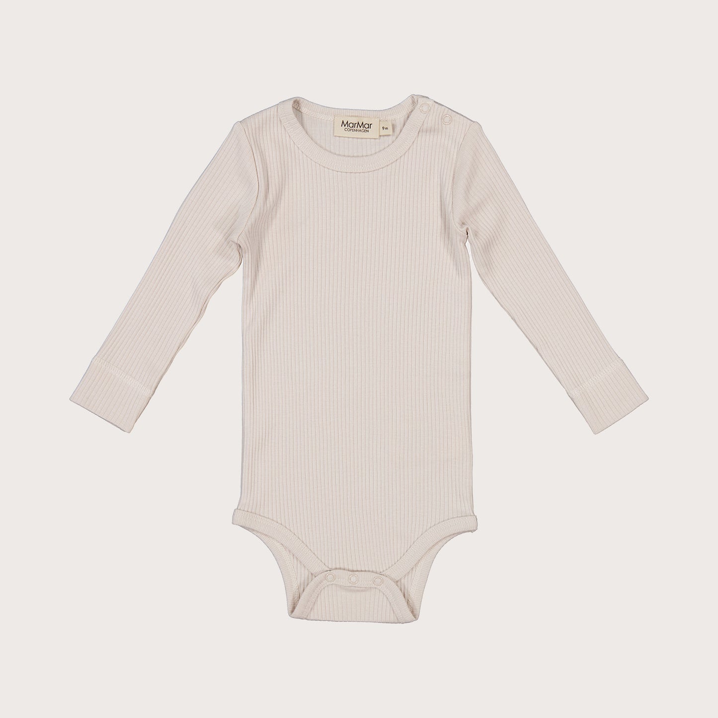 MarMar Simple long sleeve cream bodysuit