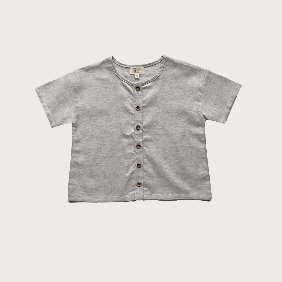 Light grey flannel shirt