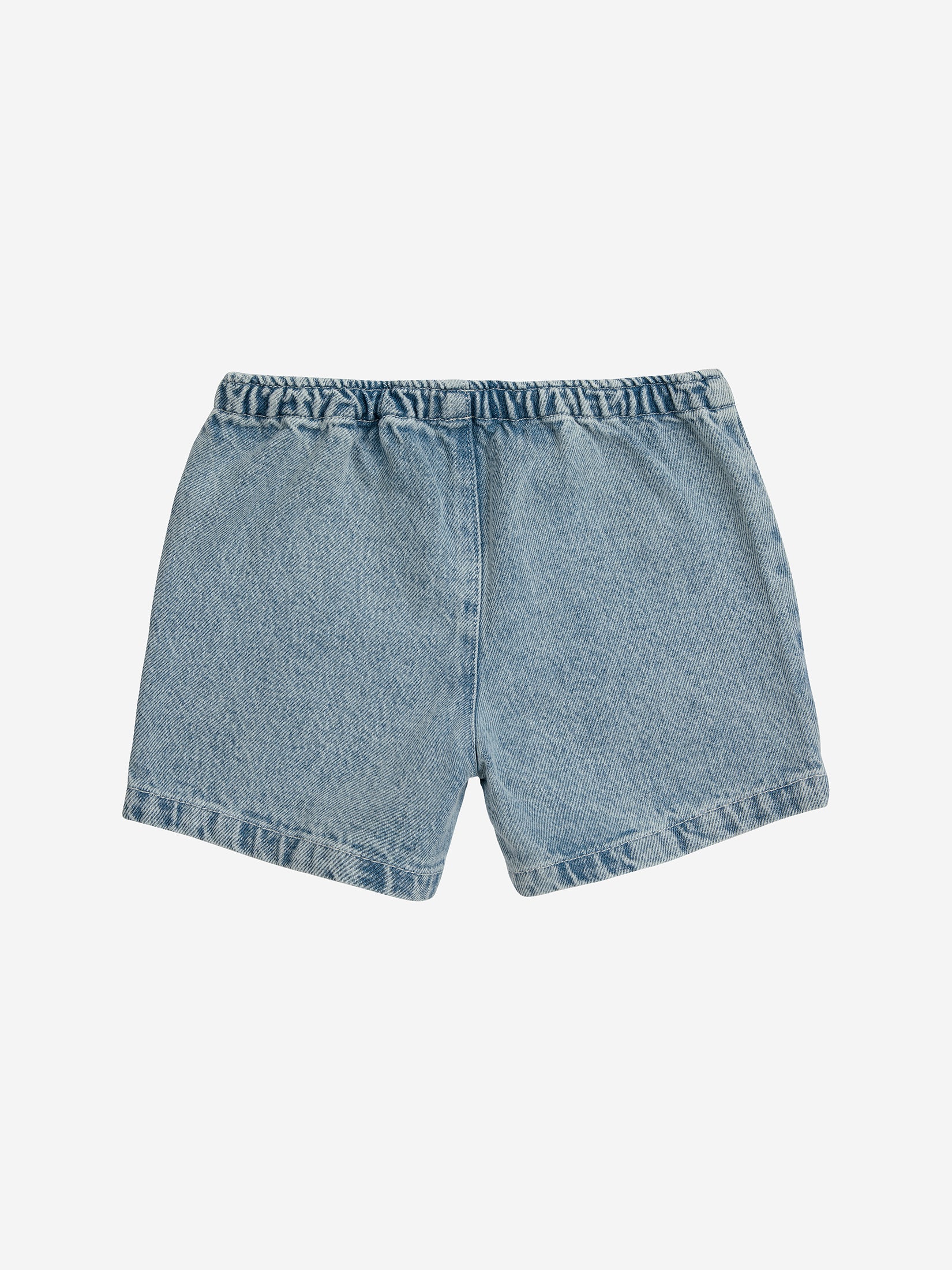 NEW WITH TAGS Bobo Choses Yellow patch pocket light denim shorts