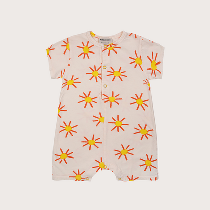 Bobo Choses Sun print cotton jersey playsuit