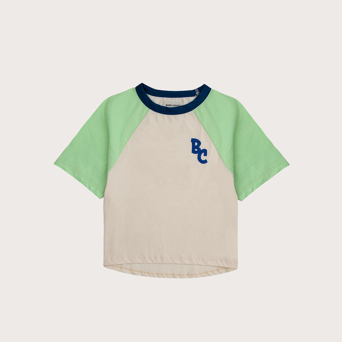 Bobo Choses Colour block raglan t-shirt