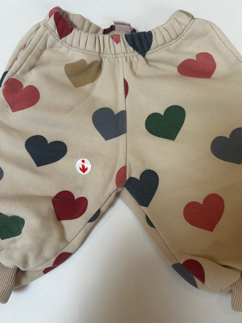 Konges Slojd Pink heart print sweatpants