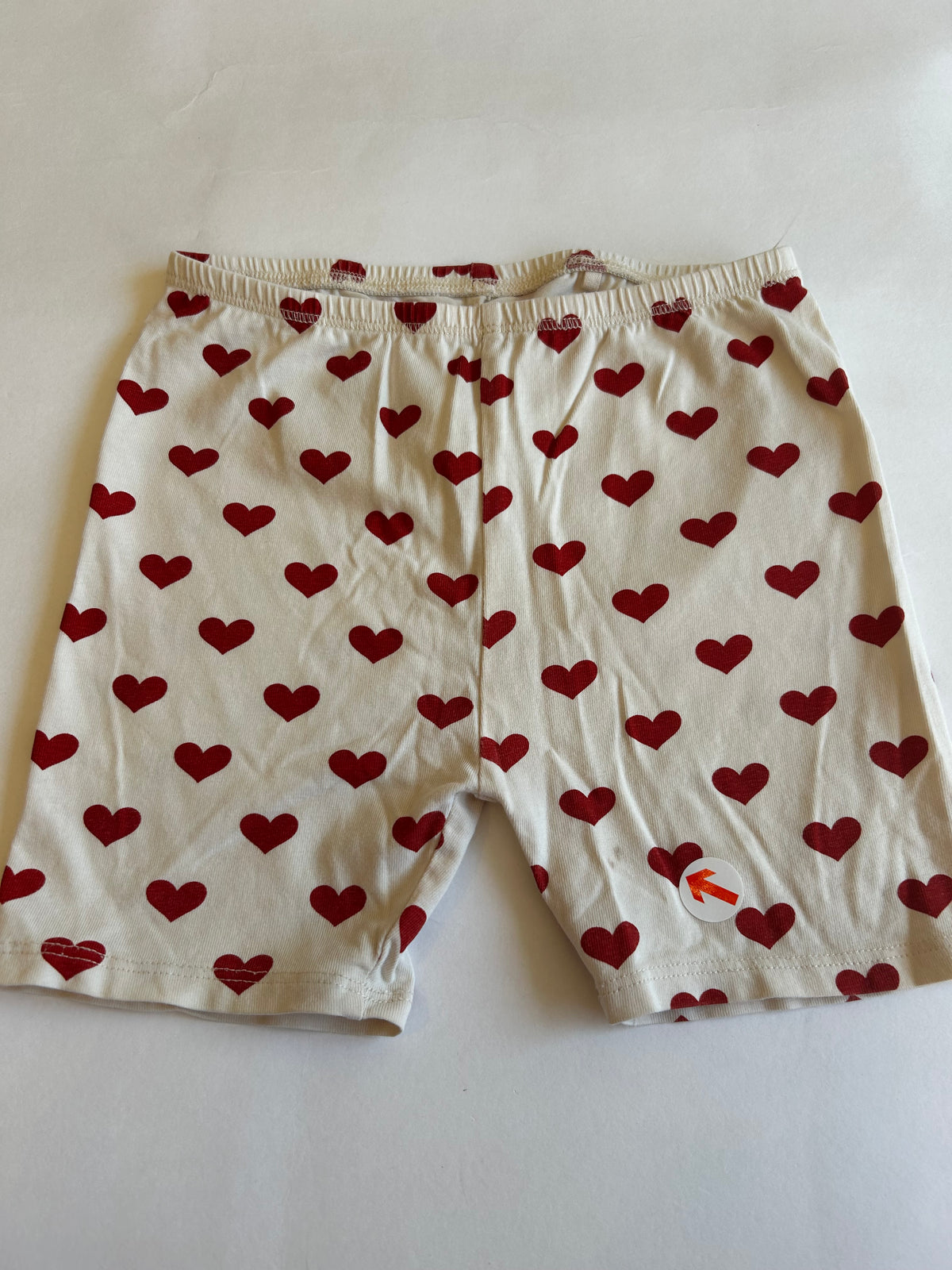 Konges Sløjd Red heart cycling shorts