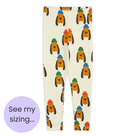 Bloodhound dog Print Leggings