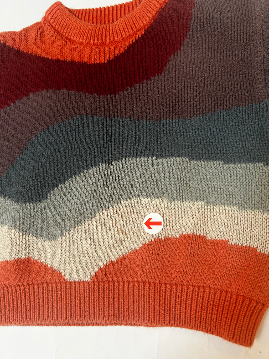 WHEAT Abstract knit jumper