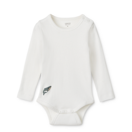 EX-White Whale Long Sleeve Bodysuit