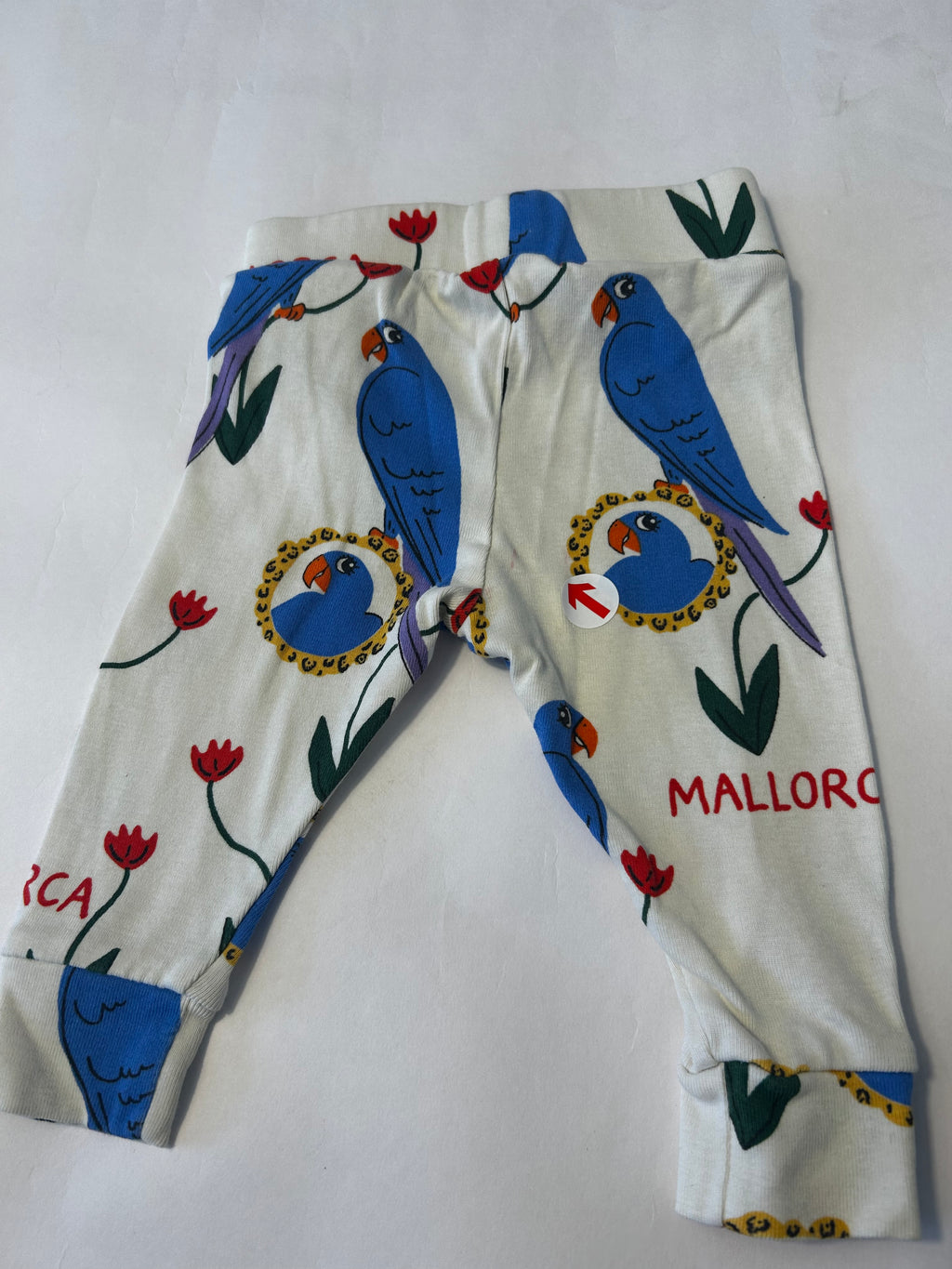 Mini Rodini Parrots Print Leggings