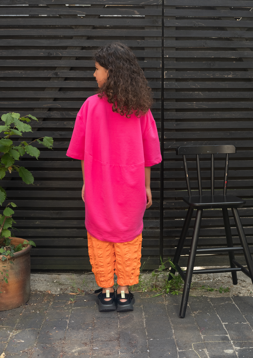Studio Koter Pink Alani Mercerized Jersey T-shirt Dress - Brand New