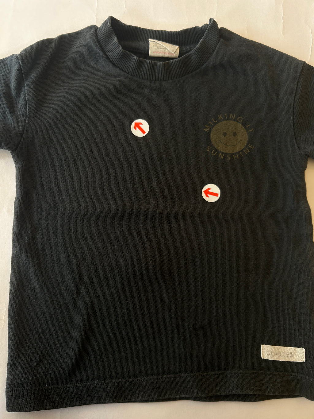 Claude & Co Oversized milking it t-shirt