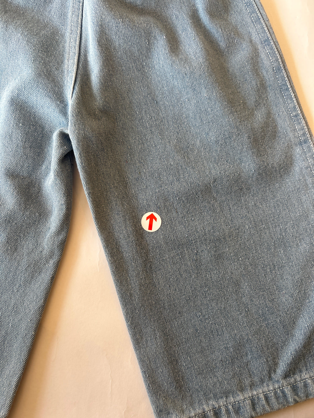 Tiny Cottons Denim graphic pants