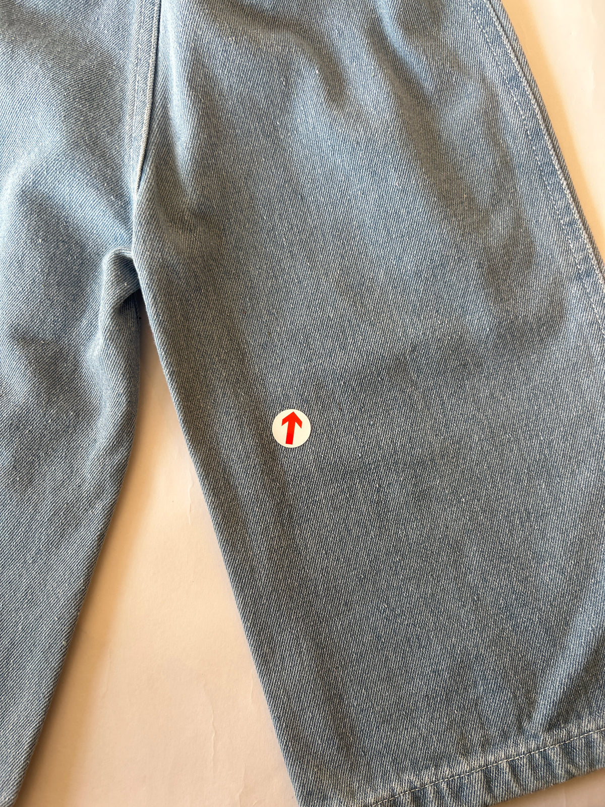 Tiny Cottons Denim graphic pants