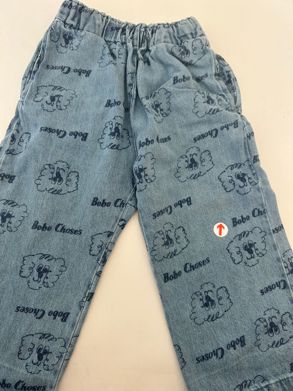 Bobo Choses Denim pickles the dog kids trousers