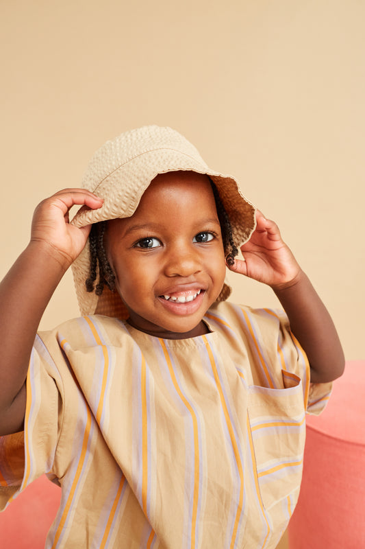 Studio Koter 'Jamie' seersucker bucket hat