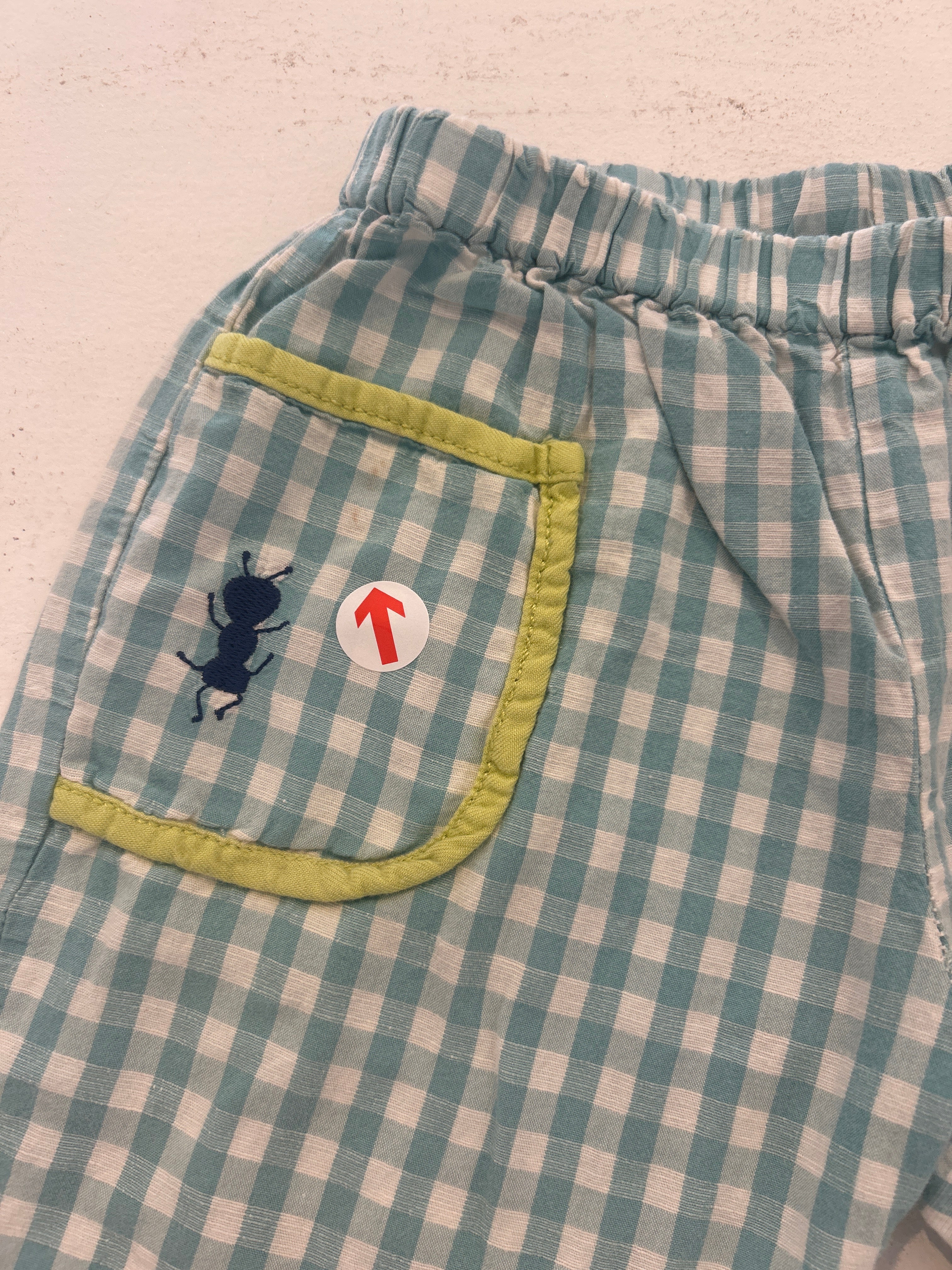Bobo Choses baby vichy pants