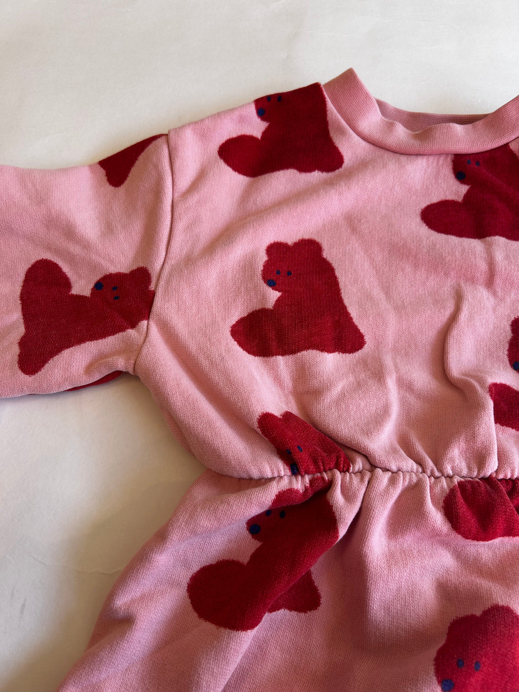 Wynken Rose rusty bear print dress