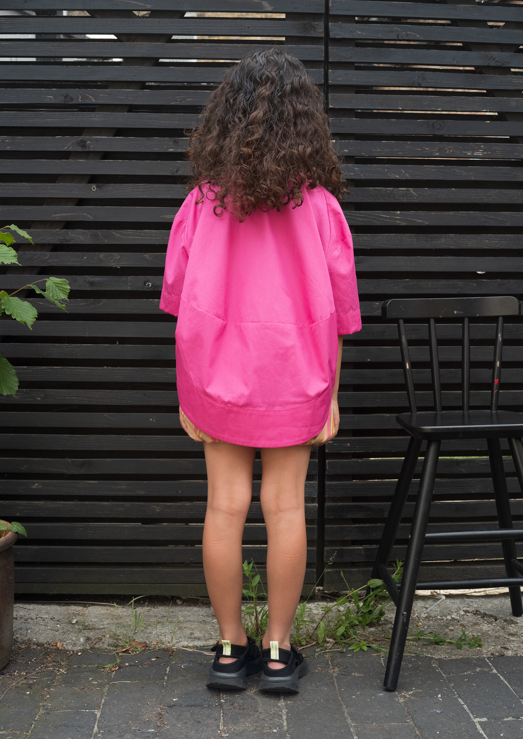 Studio Koter Ezra Pink Poplin Zip Shirt - Brand new