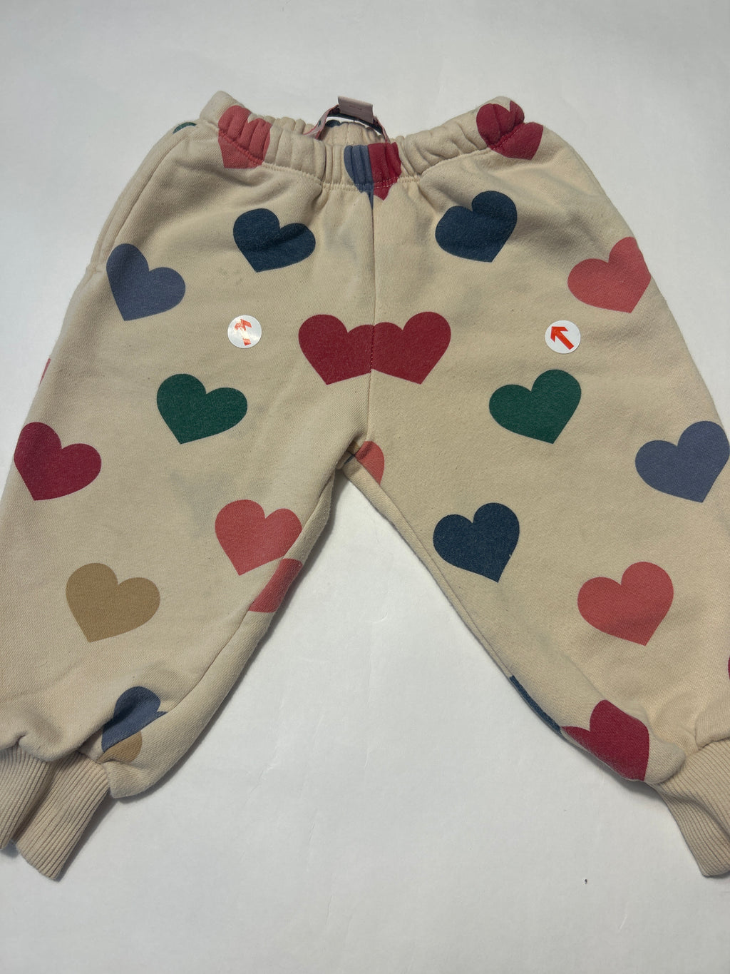 Konges Slojd Pink heart print sweatpants