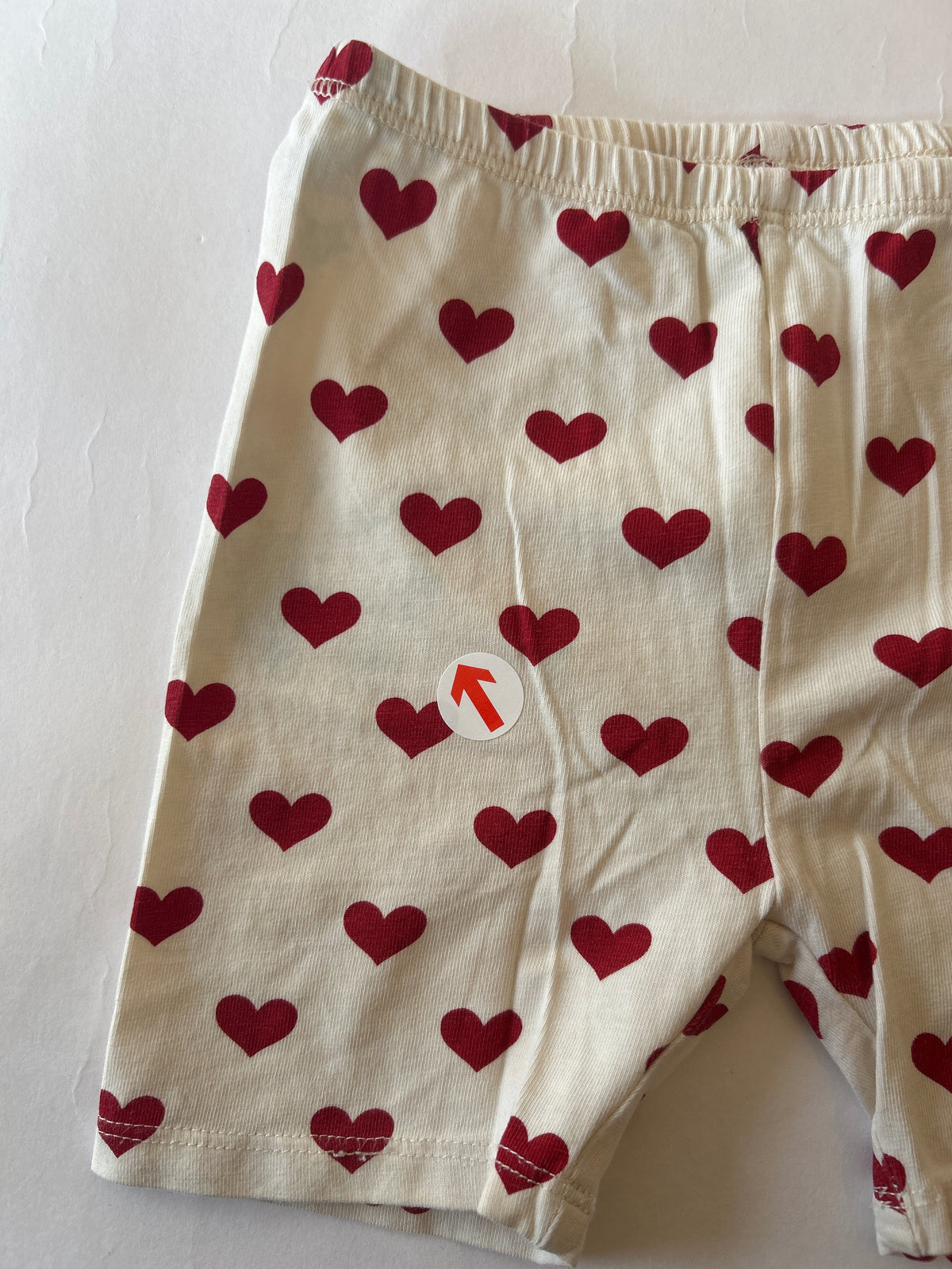 Konges Slojd Red heart cycling shorts