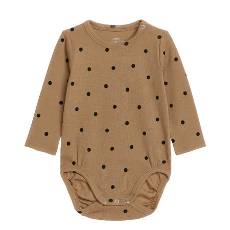 ARKET Brown cotton dot body