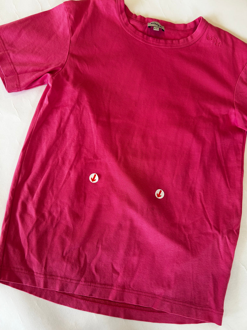 Pink jersey dress