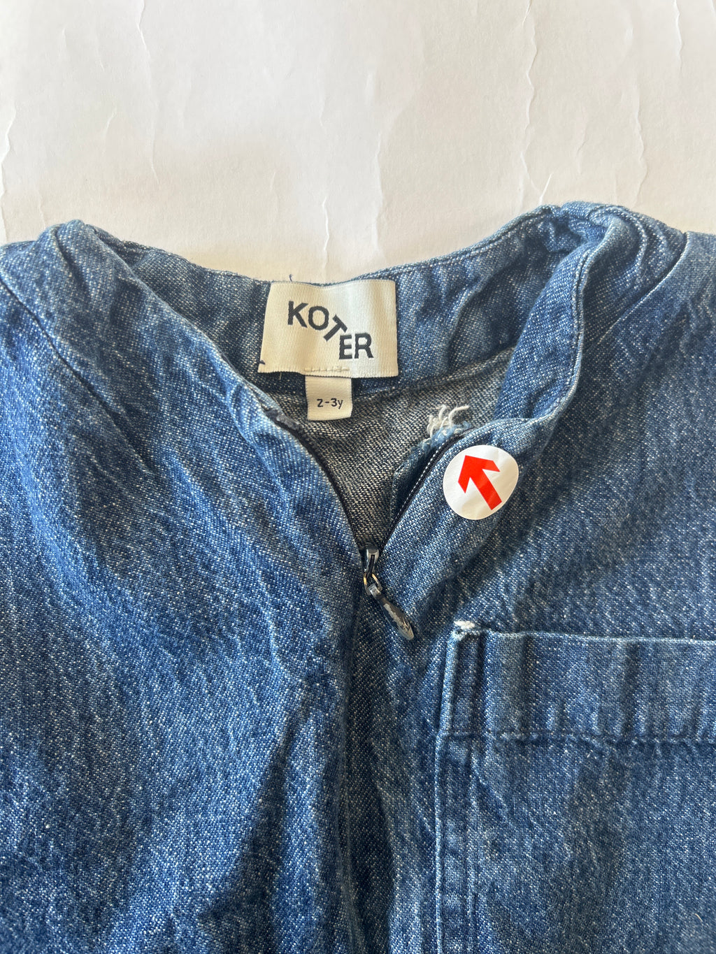 Studio Koter Rae oversized denim boilersuit