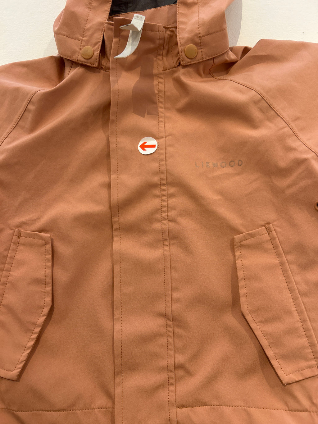 Liewood Pink waterproof rain jacket 1.5Y