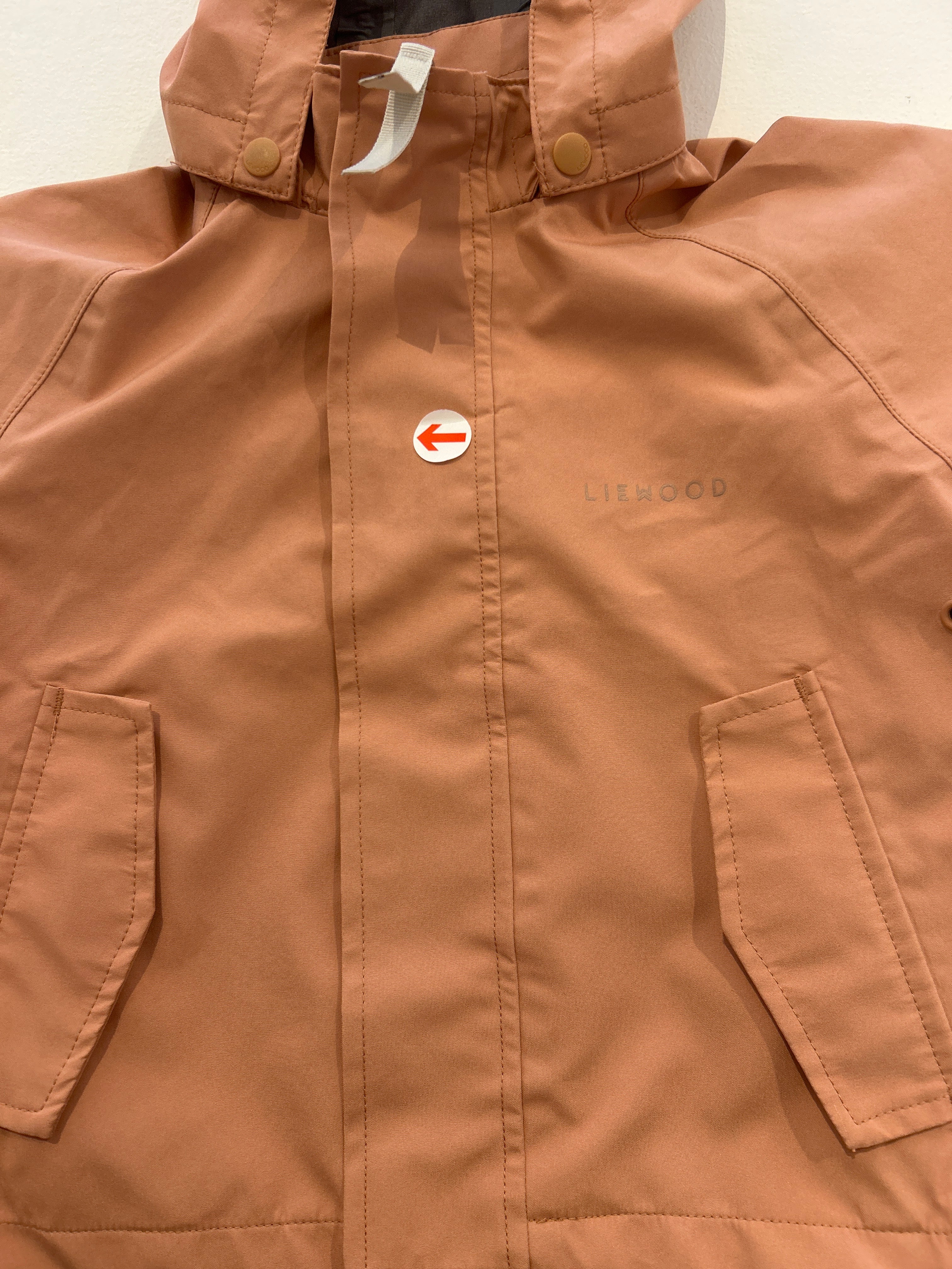 Liewood Pink waterproof rain jacket 1.5Y