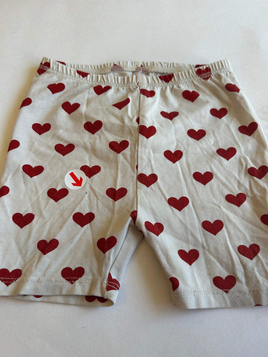 Konges Sløjd Red heart cycling shorts