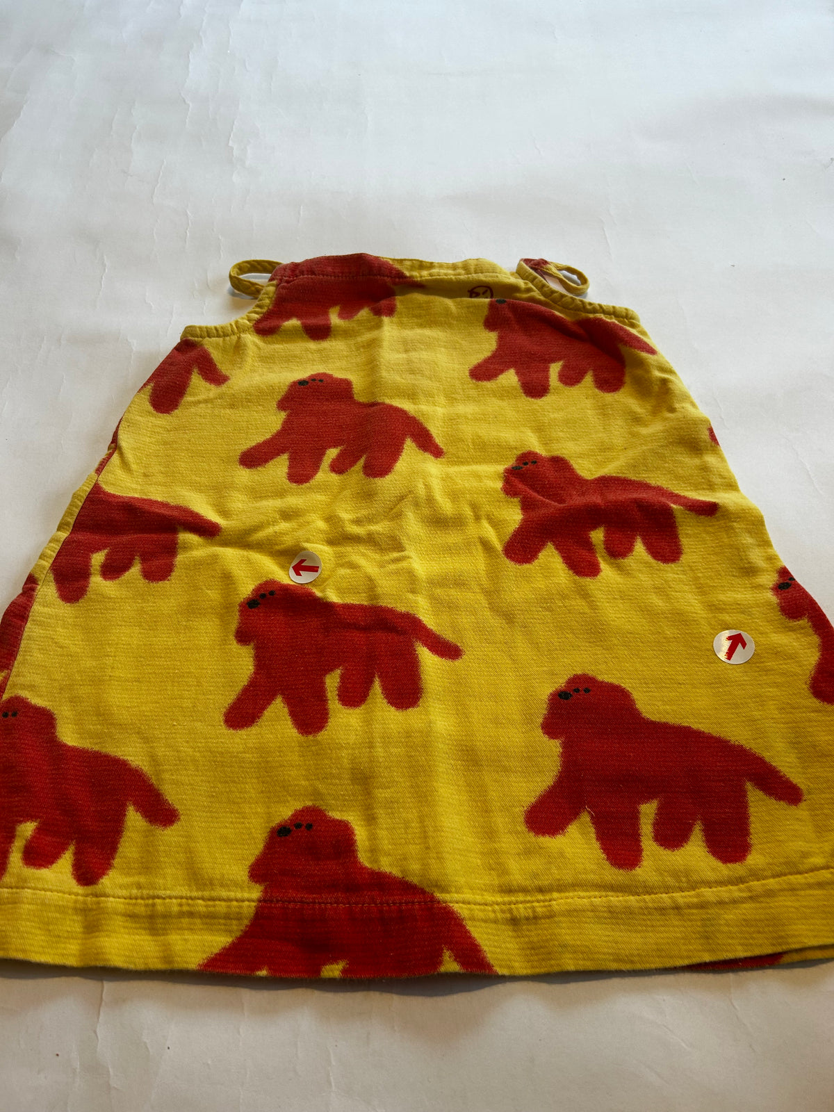 Wynken Yellow camp sundress