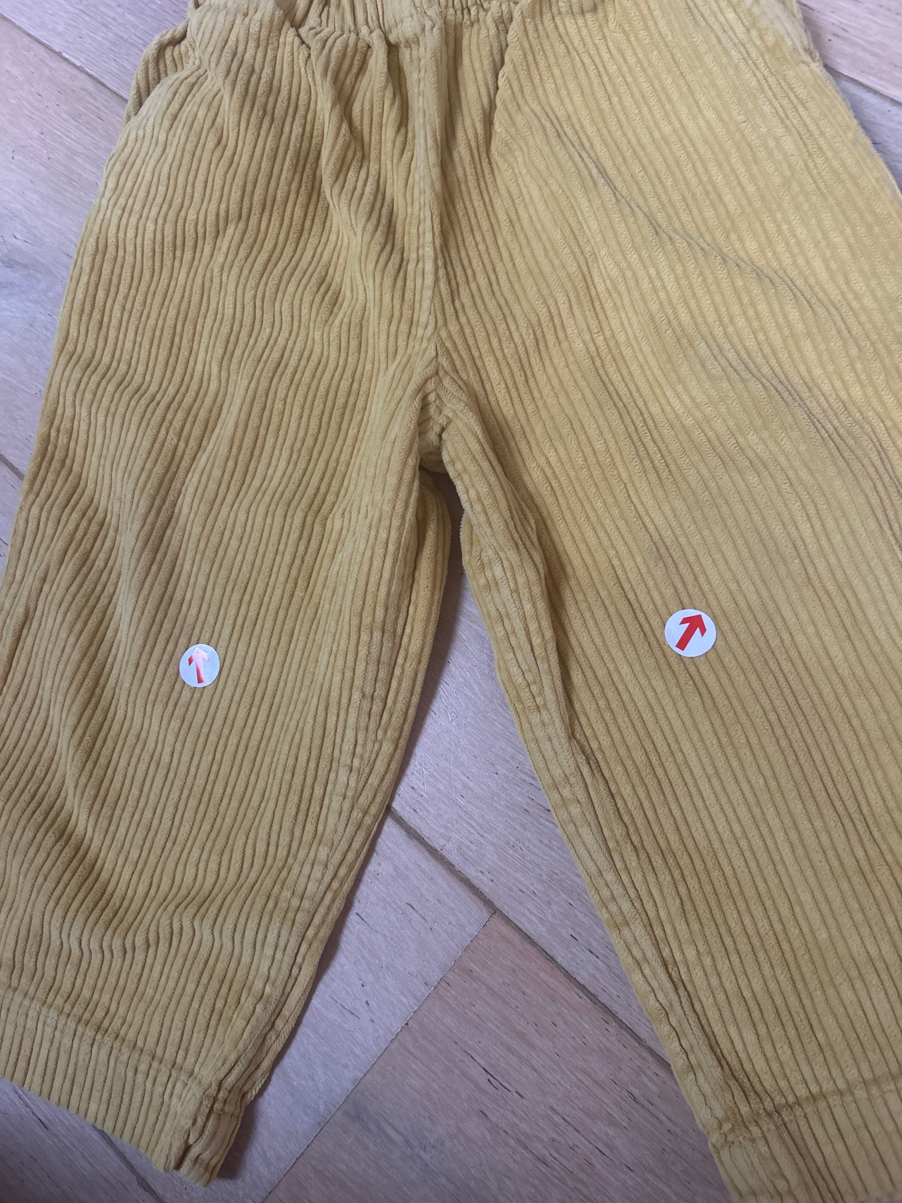 Studio Koter Yellow ever cord trousers