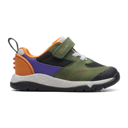 UK 5 NEW Clarks Green Stegosaurus Stride Trainer