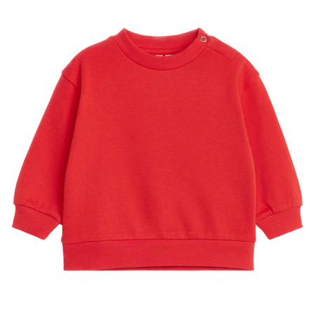 ARKET Red Relaxed Jumper