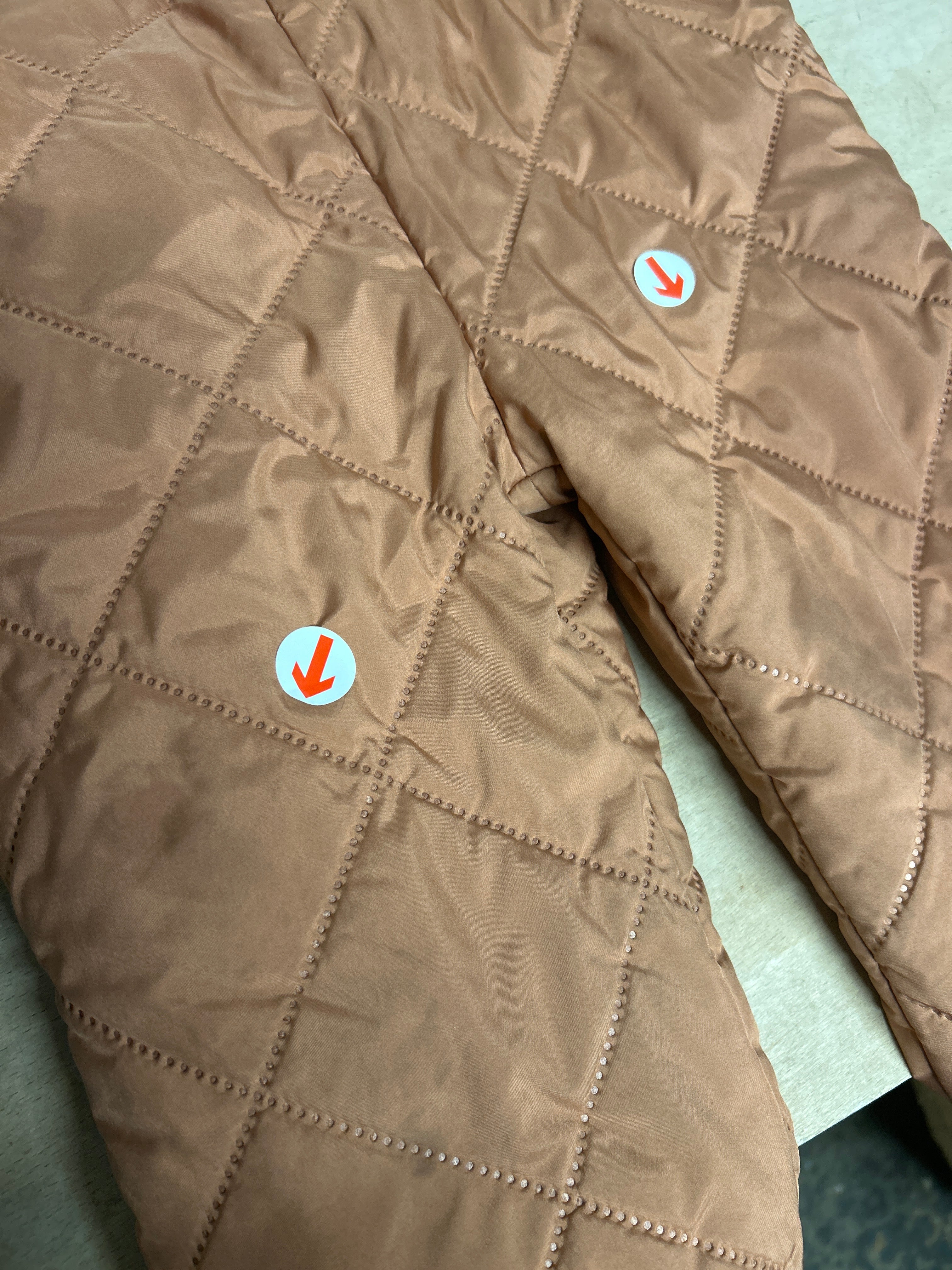 Liewood Pink quilted thermo dungarees