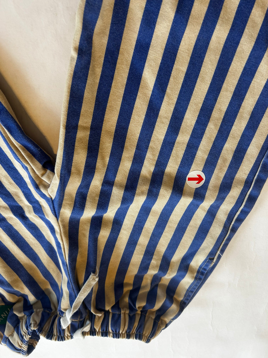 Tiny Cottons Blue stripes woven pants