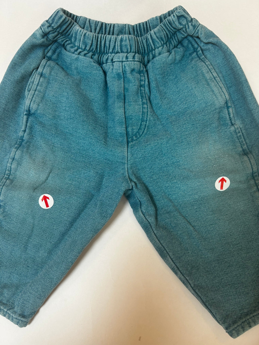Studio Koter Blue overdye denim trousers