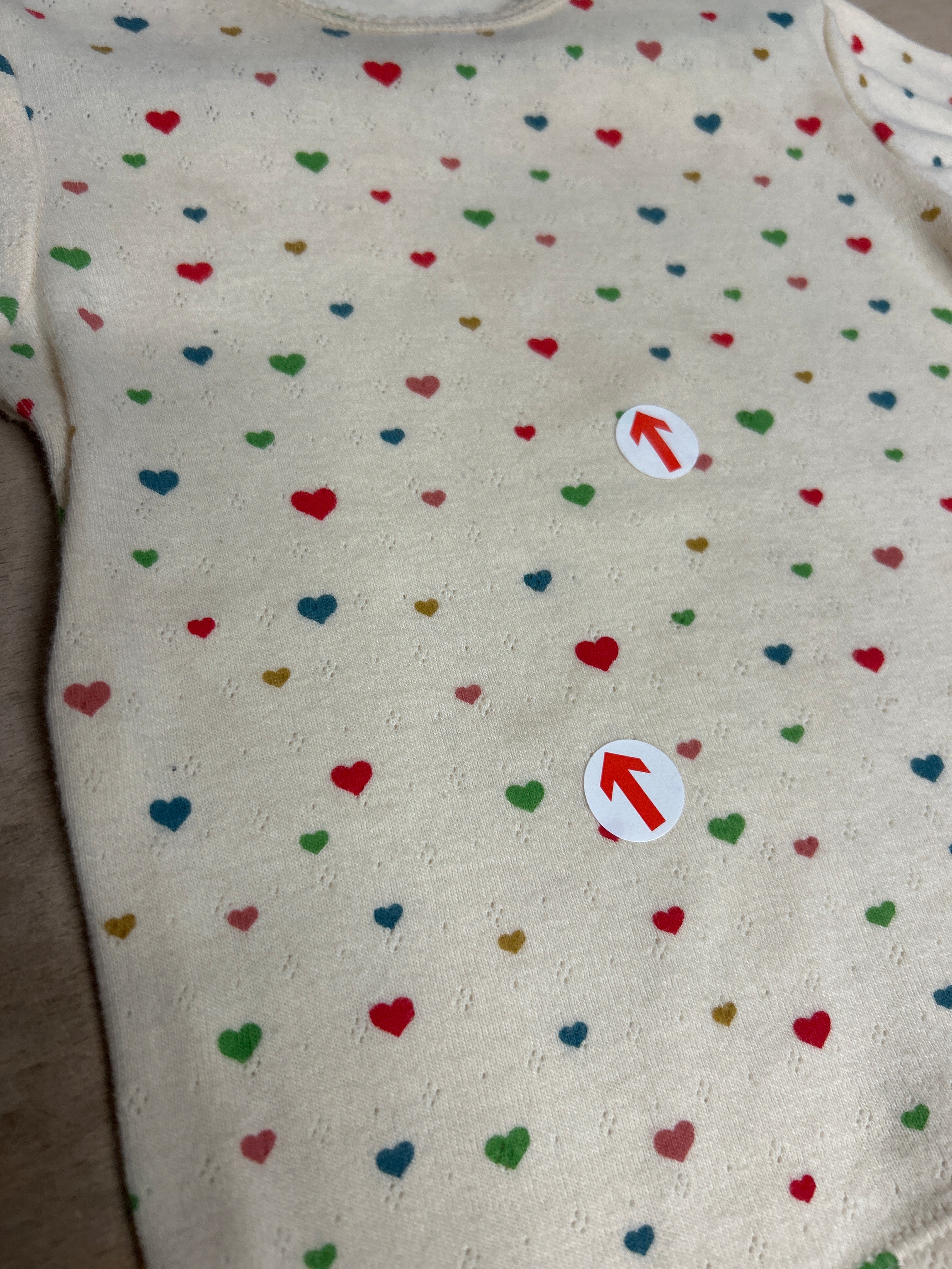 Konges Slojd Mini Heart Print Tee