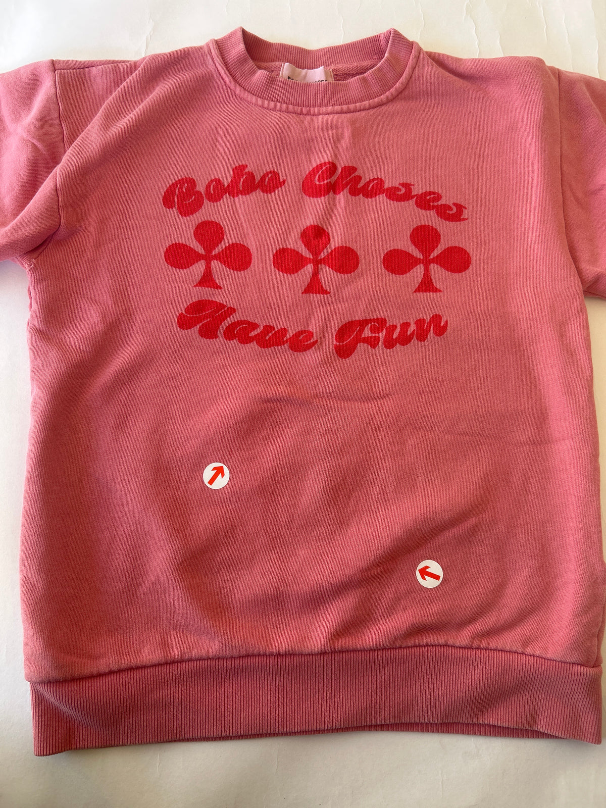 bobo choses Pink have fun sweatshirt dress