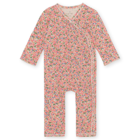 Ditsy floral long romper