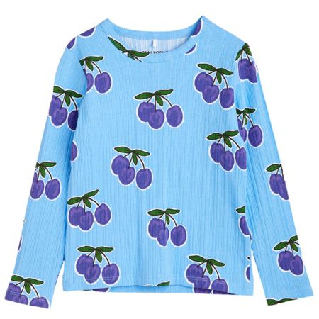 Plum Ribbed Long Sleeve