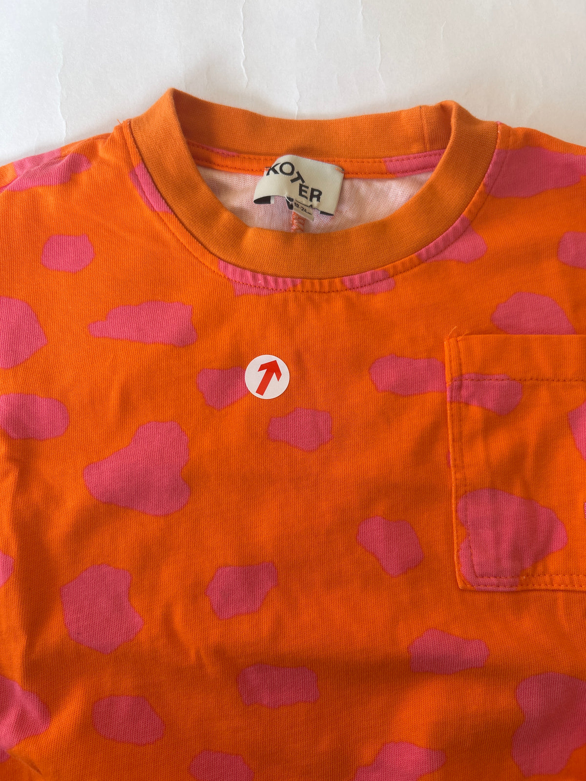 Studio Koter Orange dot short romper