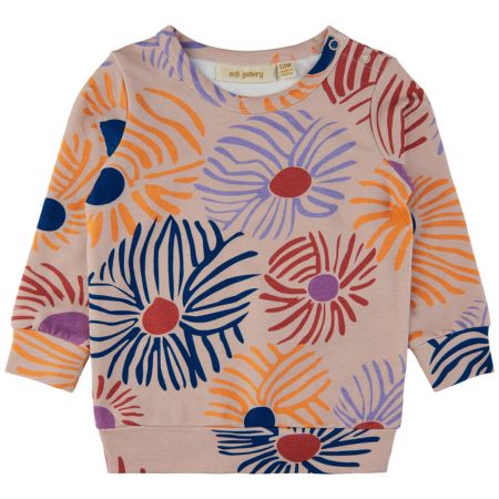 9-12m  Soft Gallery Abstract Flower Jumper
