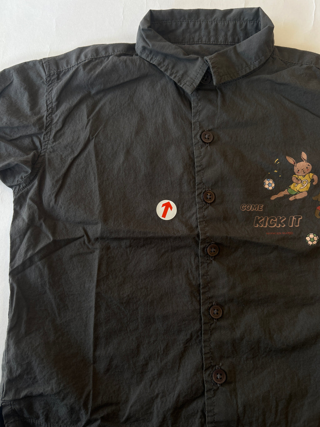 Konges Slojd Dark grey motif shirt
